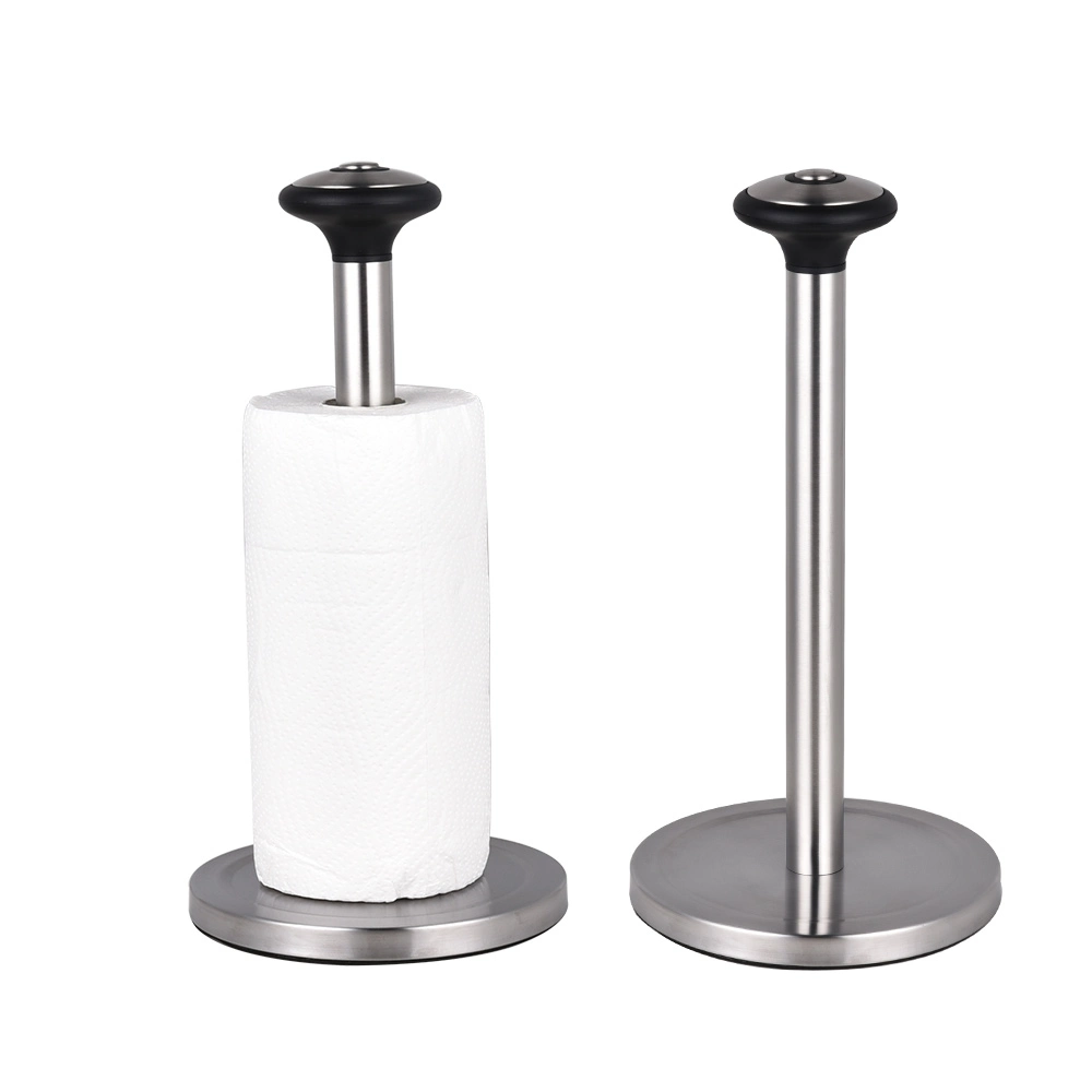 New Design Countertop Stainless Steel Kitchen Tissue Paper Holders Stand