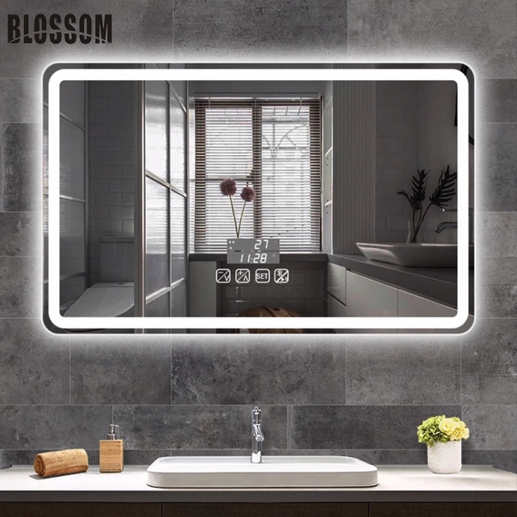 Smart Glass Vanity Furniture LED Bathroom Wall Mirror with Lights