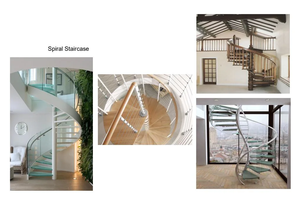 Frameless Glass Railing Single Beam Floating Staircase Timber Stair