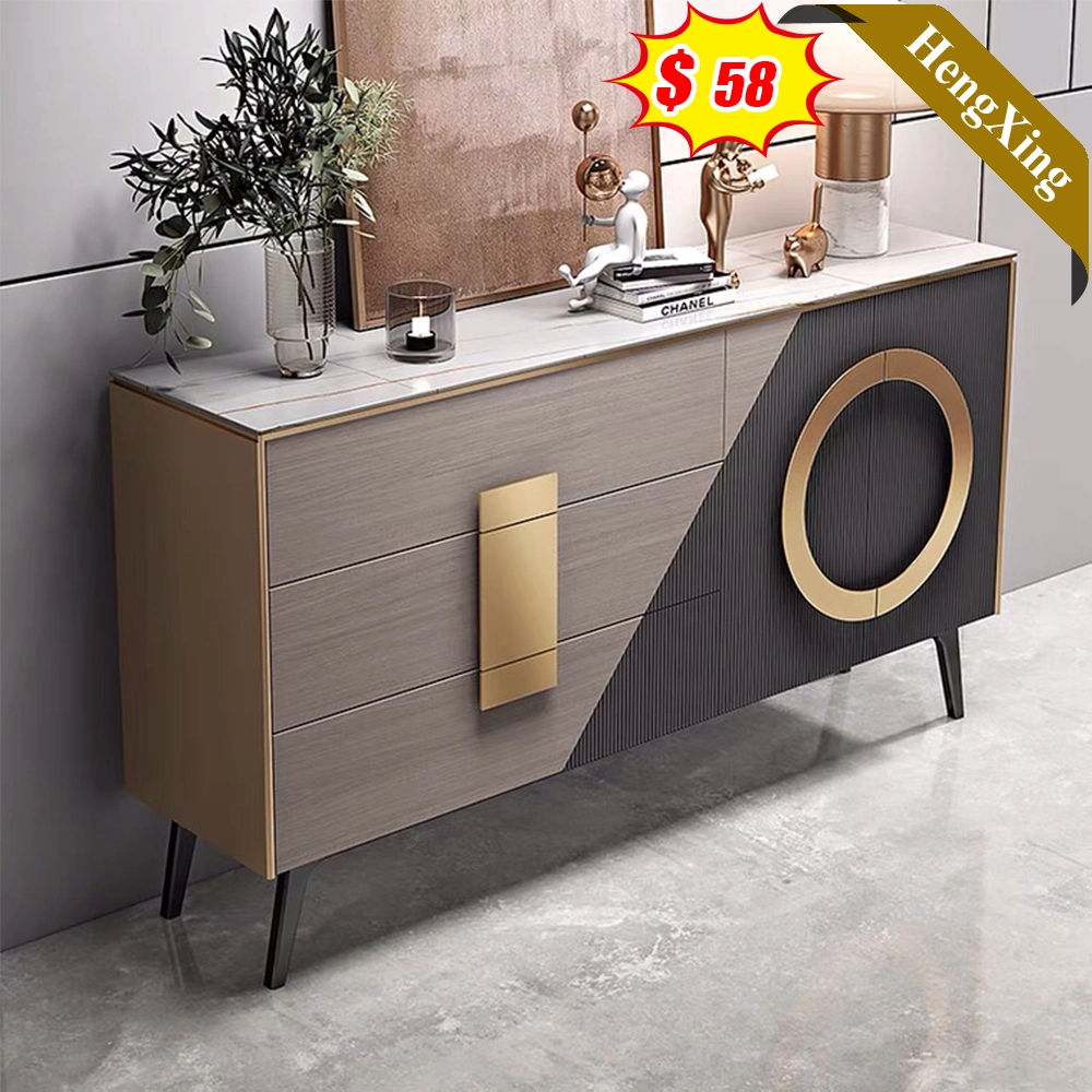 Home Bedroom Furniture Modern Wooden Dressing Table with Mirror