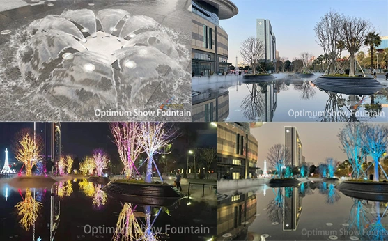 Shopping Mall Fountain Project Huge Musical Dancing Floor-Standing Water Fountains