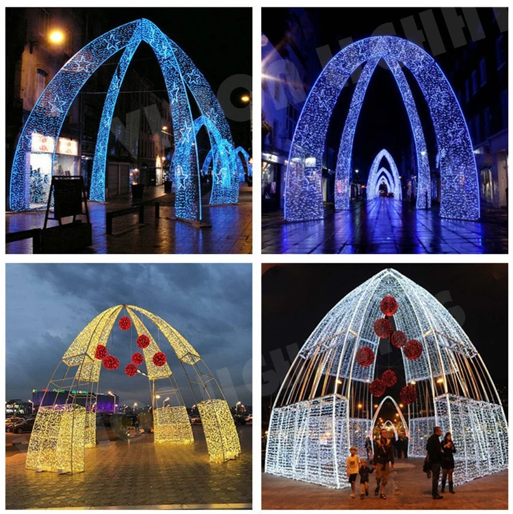 Festival LED 2D Rope Mirror Motif Lights for Christmas Decoration