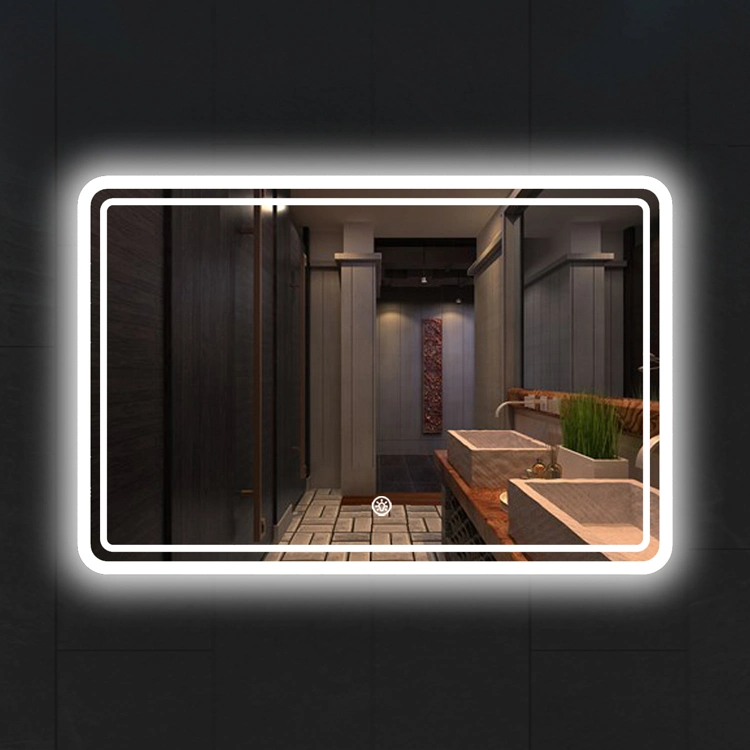 Frameless Illuminated Smart Large Light Wall Mirror LED Mirror Bathroom