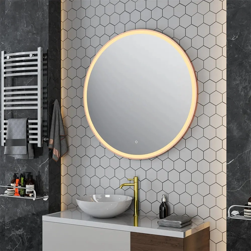 Hot Sale Wholesale LED Bathroom Manufacturer Makeup Vanity Dressing Mirror Bath LED Illuminated Smart Mirror