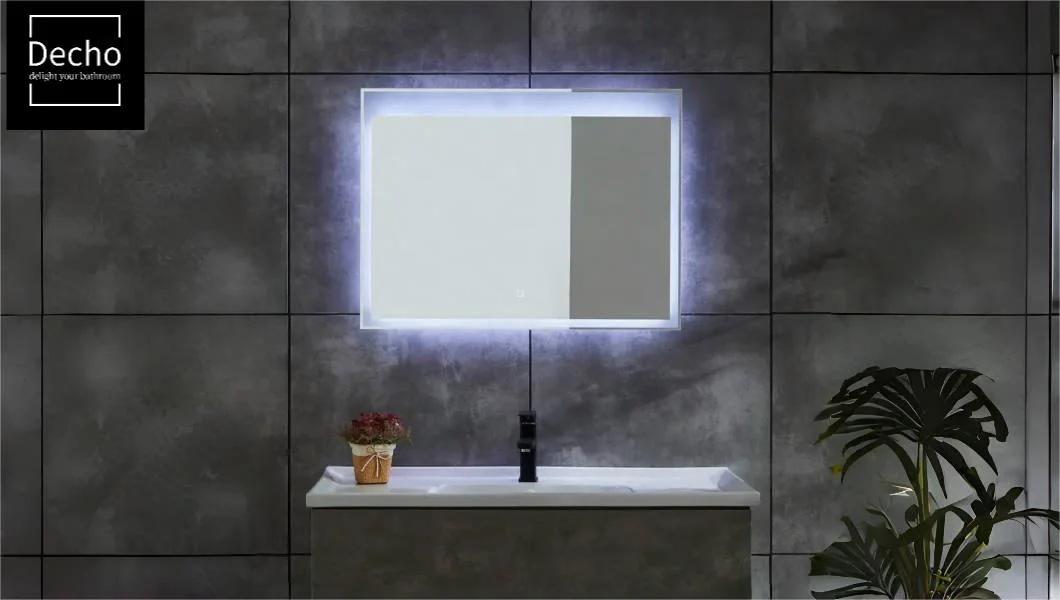 LED Lighted Vertical or Horizontal Wall Mounted Makeup Mirror for Bathroom Vanity