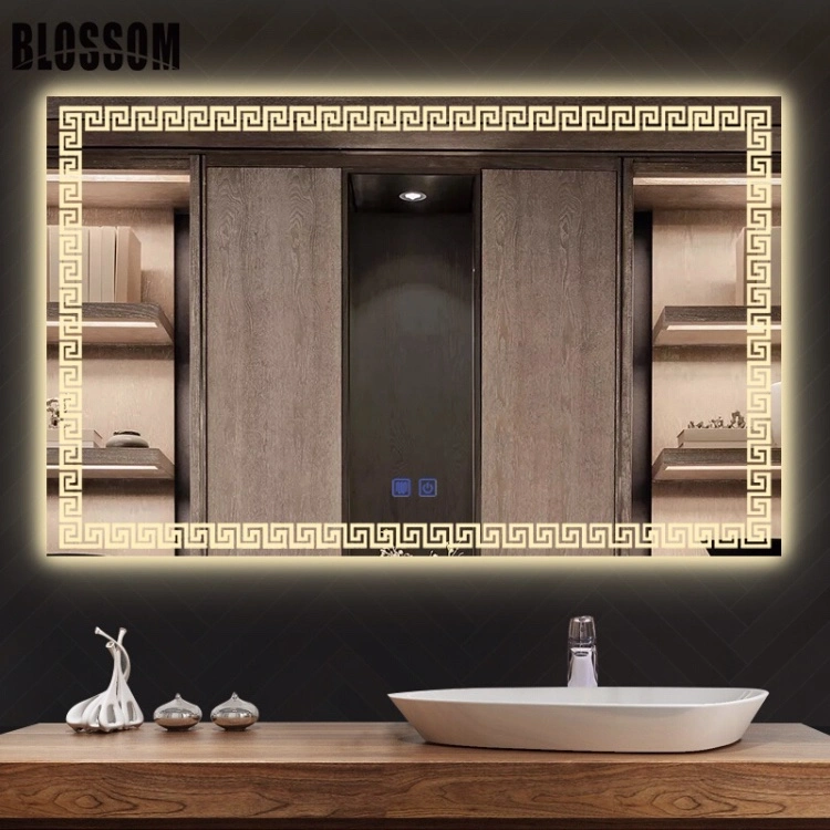 Hotel Bedroom Bathroom Smart Big Large Vanity Mirror with Lights