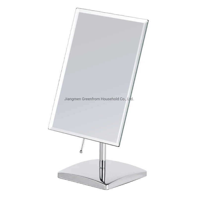 Wholesale High Quality Ultra Large Makeup Frameless Square Table Personal Makeup Vanity Mirror