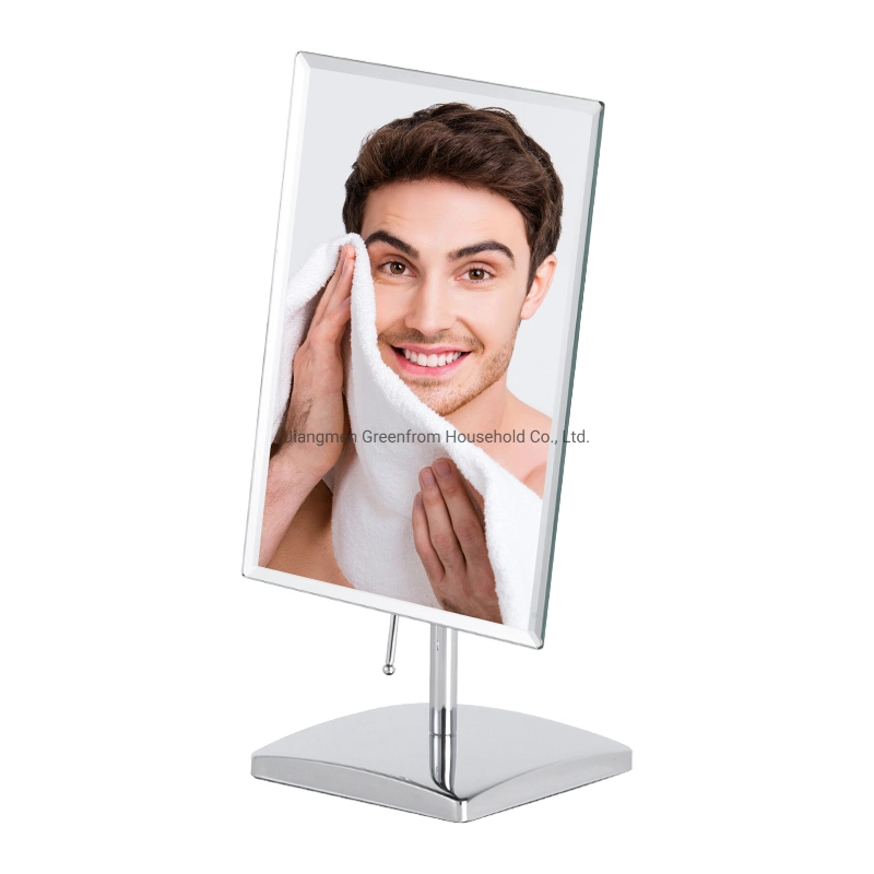 Wholesale High Quality Ultra Large Makeup Frameless Square Table Personal Makeup Vanity Mirror