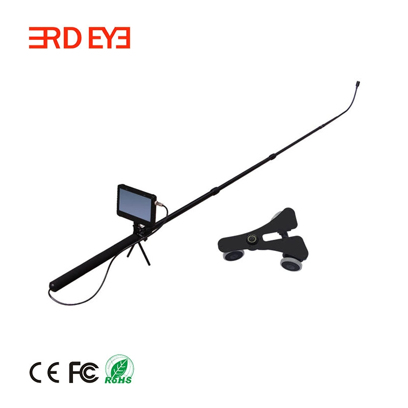 7inch HD LCD Screen 1080P Under Vehicle Scanning System Car Video Inspection Telescopic Camera Monitor System