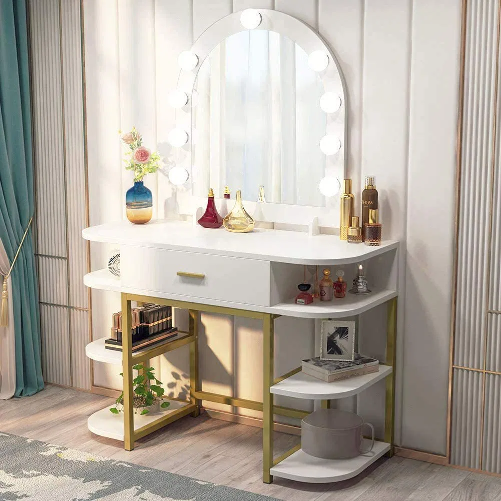 Vanity Dressing Table with Mirror