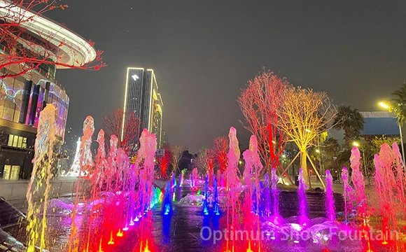 Shopping Mall Fountain Project Huge Musical Dancing Floor-Standing Water Fountains