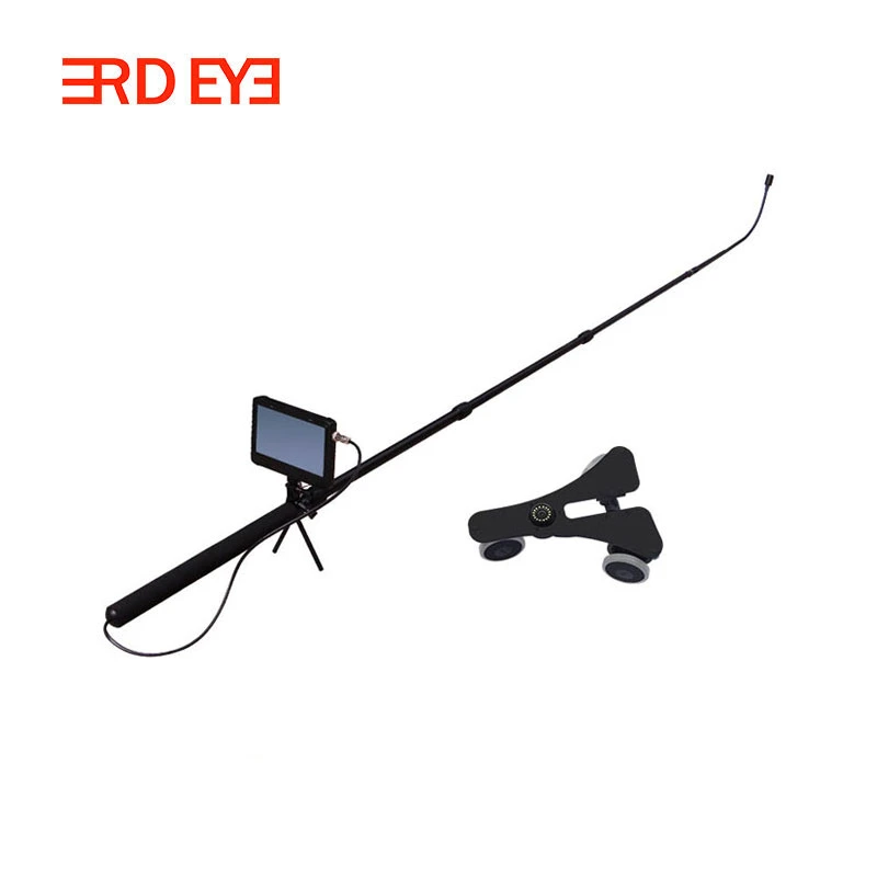 CE/FCC Approved Portable 2m Telescopic Pole Camera Under Vehicle Inspection Camera Ssytem