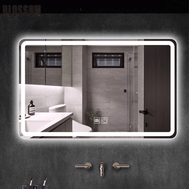 Smart Glass Vanity Furniture LED Bathroom Wall Mirror with Lights