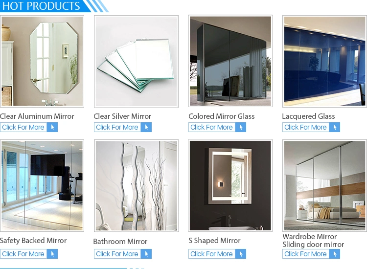 Panic Buying Bathroom Frameless Wall Hanging Mirror