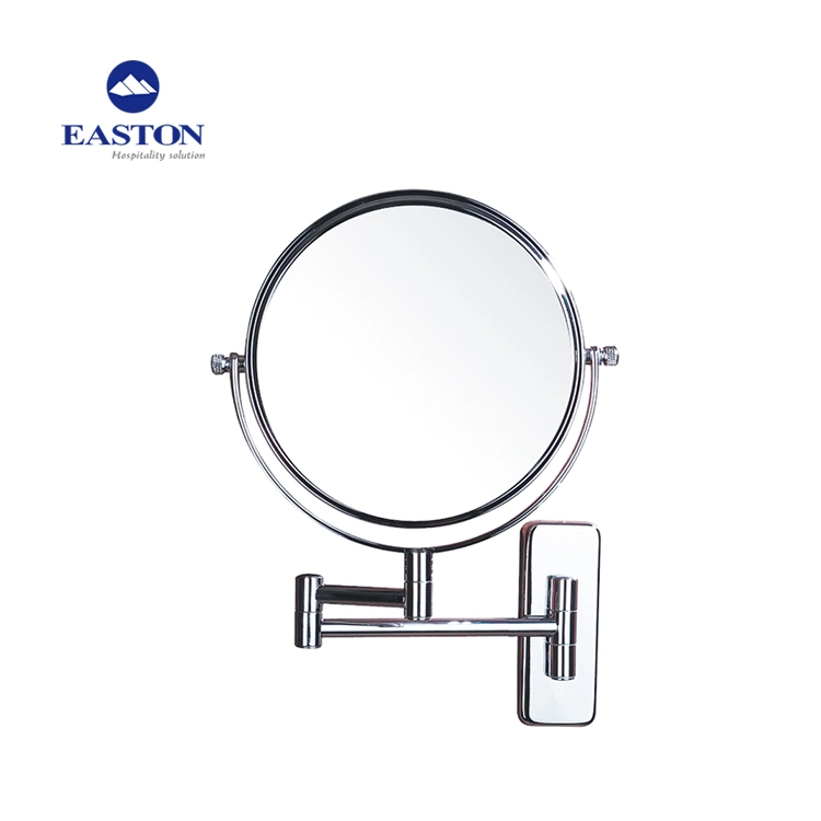 Hotel Bathroom Free Adjustment Twin Arm Shaving Magnifying Mirror