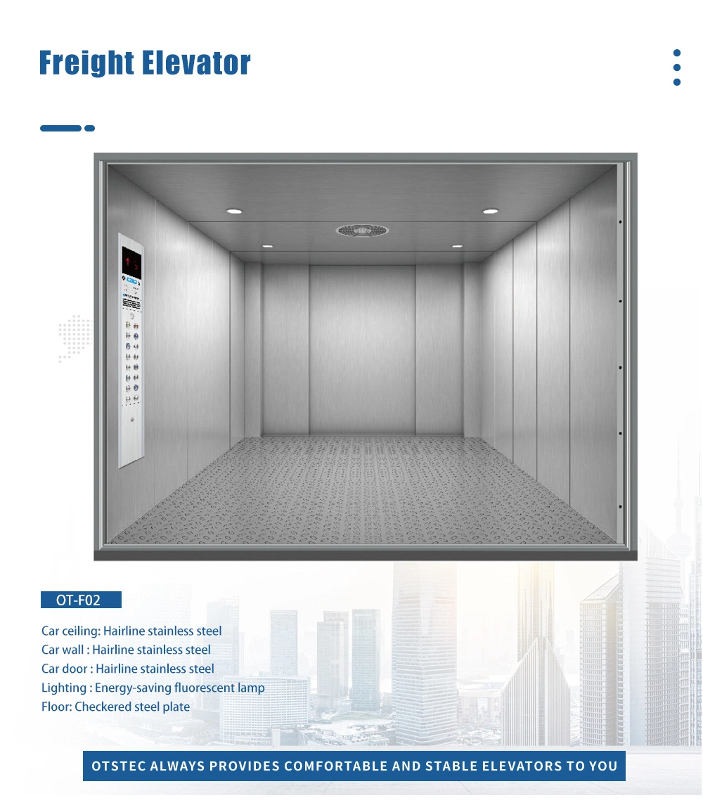 Mr/Mrl Large Space Freight Lifts Customized Cargo Goods Elevators