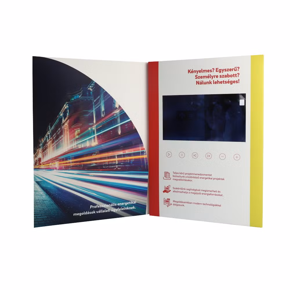 LCD Screen Video Company Catalogue for New Products
