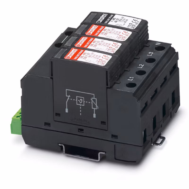 VAL-Ms 230/3+1 FM - Type 2 Surge Arrester 2838199 Circuit SPD Class 2 Surge Protector Module