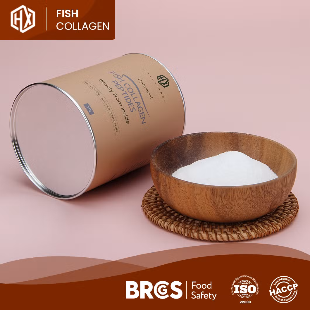 Taiwanmei China Pure Hydrolysed Marine Collagen Supplier Collagen Protein Peptides Powder Keep Mind Clear and Focused Cod Skin-Hydrolyzed Fish Collagen Peptides