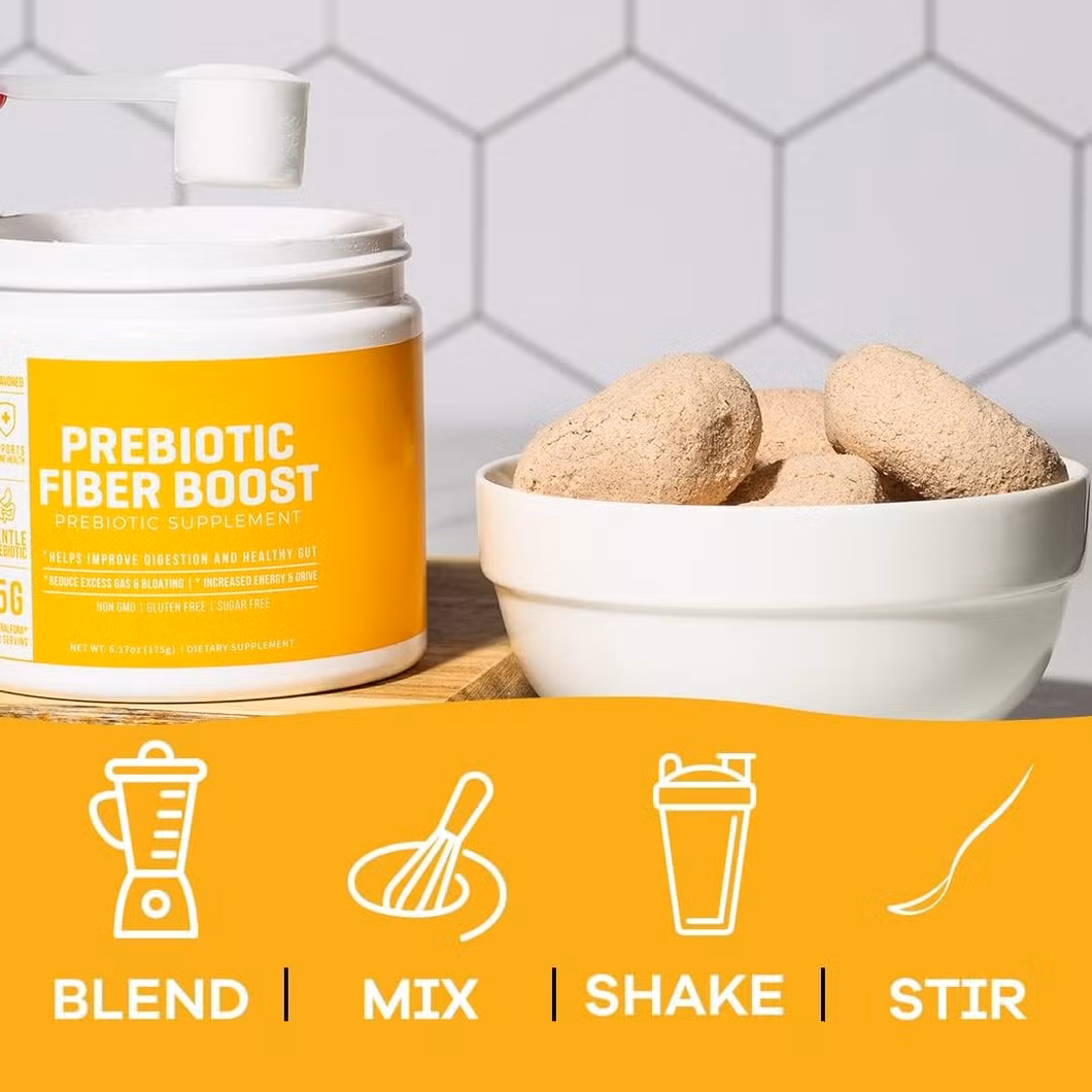 Daily Unflavored Prebiotic Fiber Powder for Digestive Health Support