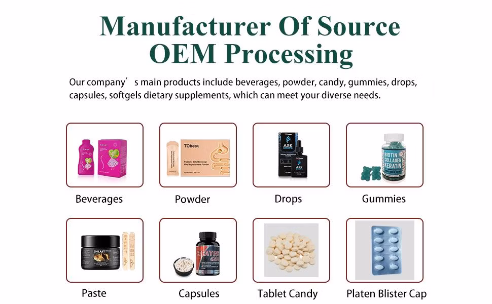 Wholesale OEM Apple Cider Vinegar Candy Gummies/Tablets/Capsules/Powder Fat Burning Supplement