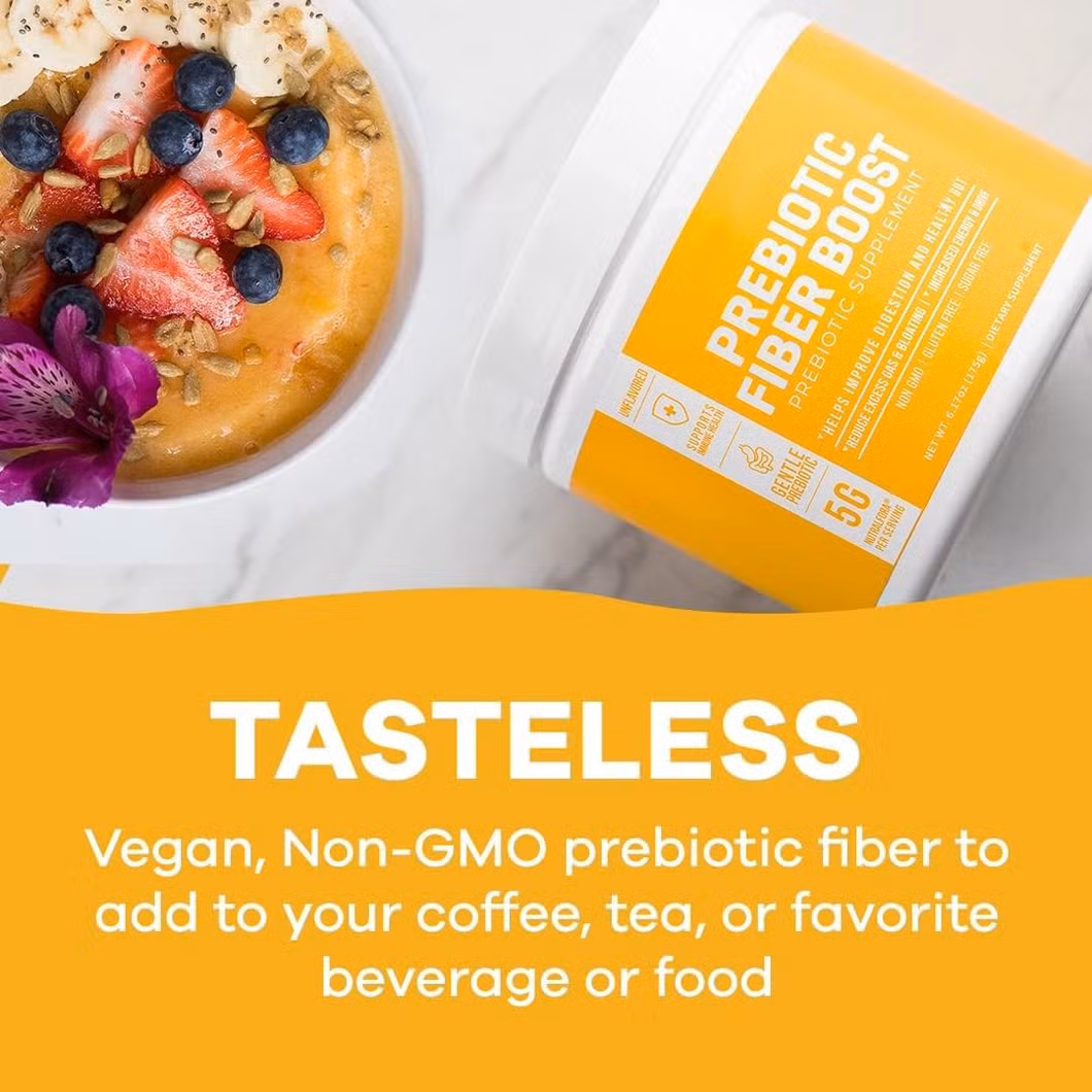Daily Unflavored Prebiotic Fiber Powder for Digestive Health Support