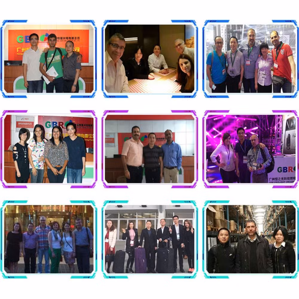 Outdoor Dynamic Pattern Projection Colorful LED Logo Light Gobo Projector with Zoom