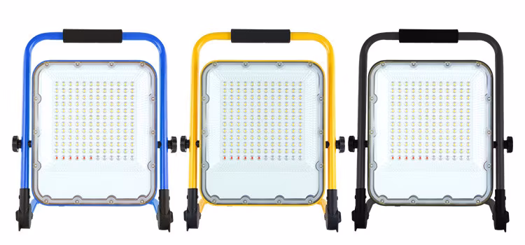 USB Portable LED Lamp Magnetic Car Inspection Work Light Type-C Charging Power High Brightness with Stand for Hiking