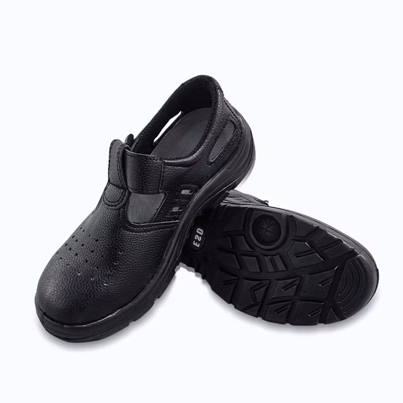 Industrial Steel Toe Cleanroom PU White ESD Safety Shoes for Semi-Conductor Electronics Factory