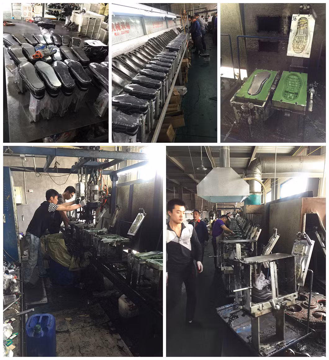 Mens PVC Knee High Waterproof Safety Rain Horse Gumboots Rain Boots Men