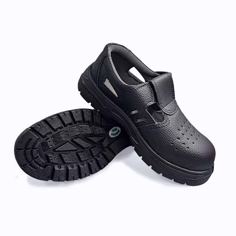 Industrial Steel Toe Cleanroom PU White ESD Safety Shoes for Semi-Conductor Electronics Factory