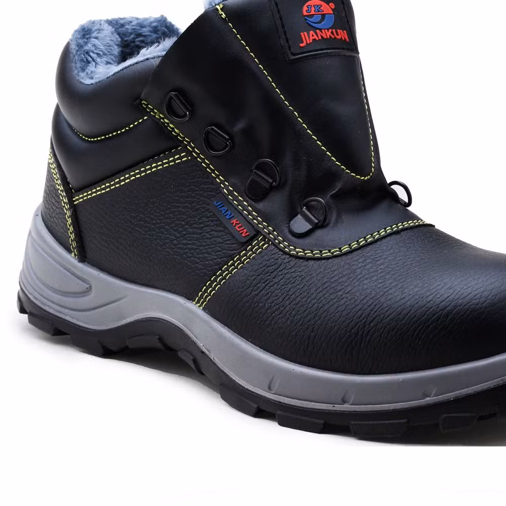 Safety Boot Shoes with Warm Cotton Lining for Clod Winter Outdoor Working