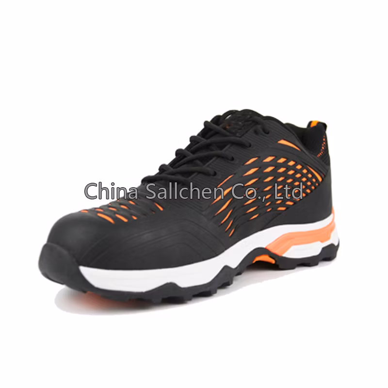 Slip Resistant Industrial Breathable Steel Toe Cap Sport Safety Working Shoes