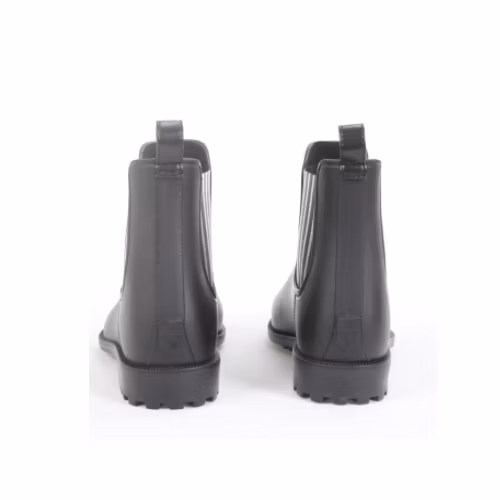 PVC Ankle Rain Boots with Beautiful Elastic Cord for Women