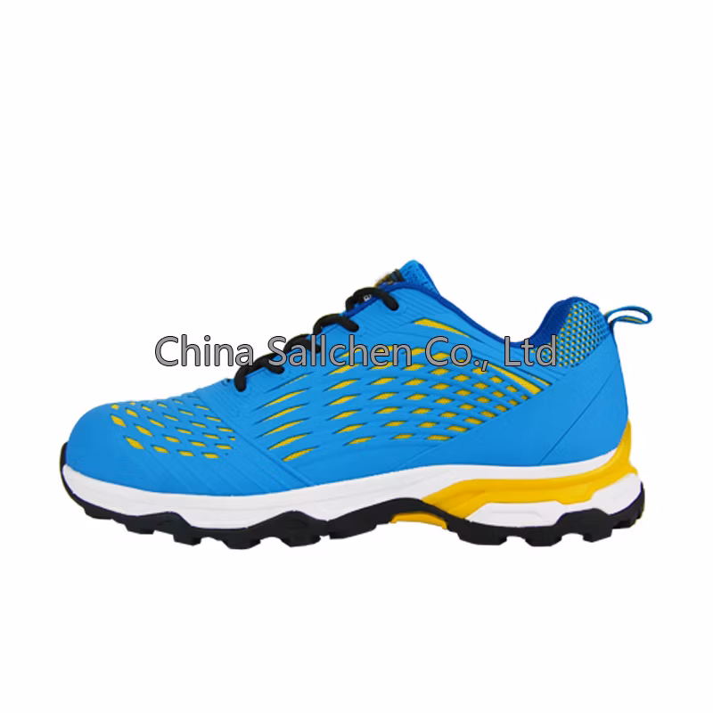 Slip Resistant Industrial Breathable Steel Toe Cap Sport Safety Working Shoes