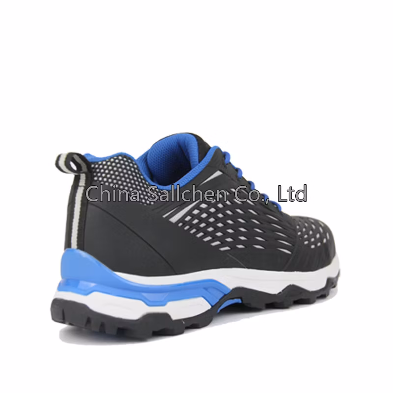Slip Resistant Industrial Breathable Steel Toe Cap Sport Safety Working Shoes