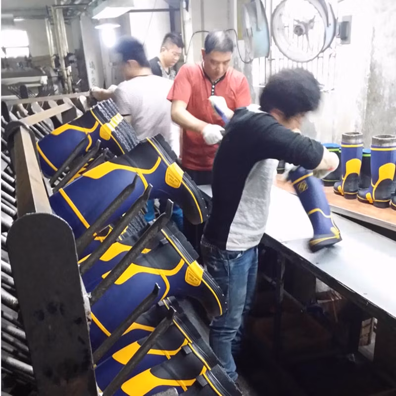 Insulated Rubber Boots Waterproof Work Boots