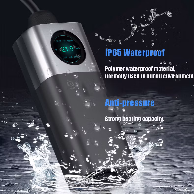 IEC 62196-2: 2016, Type 2 Plug; Saej1772 1 Electric Car Portable EV Charging Station