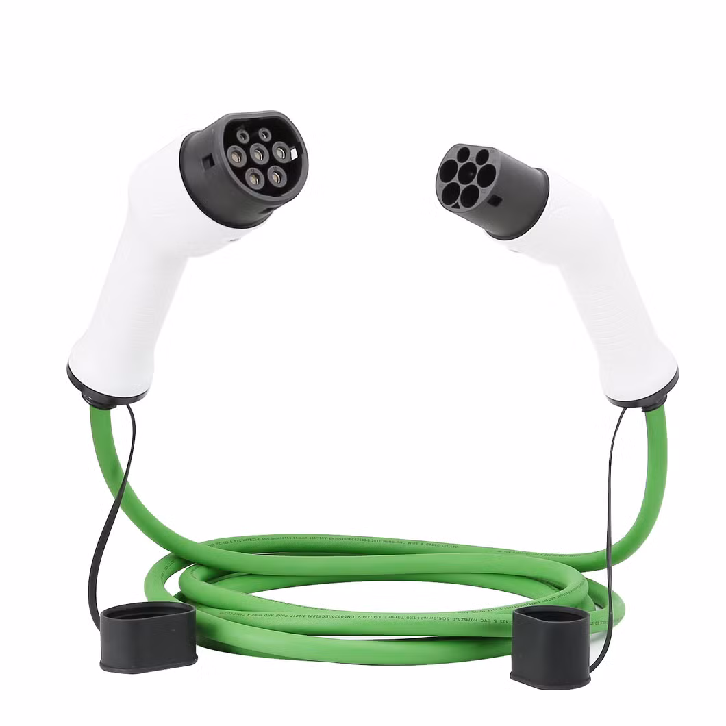 3.5kw 7kw 16A 32A Type 2 to Type 2 Customized Color Model 3 EV Charging Cable 32A TPU Cableev Charging Cable