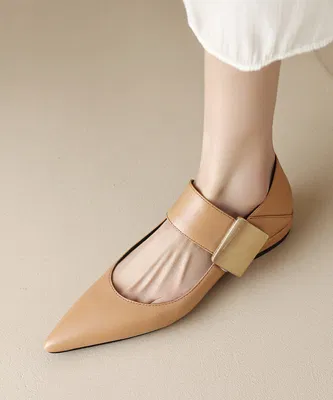 Elastic Band Design Spring Autumn Ladies Flat Shoes Pointed Toe Low Heel Fashion <a href='/casual/'>Casual</a> Shoes Patent Leather Work Shoes Females