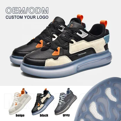 New Fashion Breathable Basketball Skateboard Style Youth Sports Shoes <a href='/sneakers/'>Sneakers</a> for Men