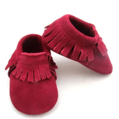 First Walking Slippers Cute Genuine Leather in Bulk Baby Moccasins