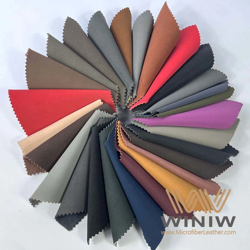 Organic Nubuck PU Synthetic Material for Shoe Leather