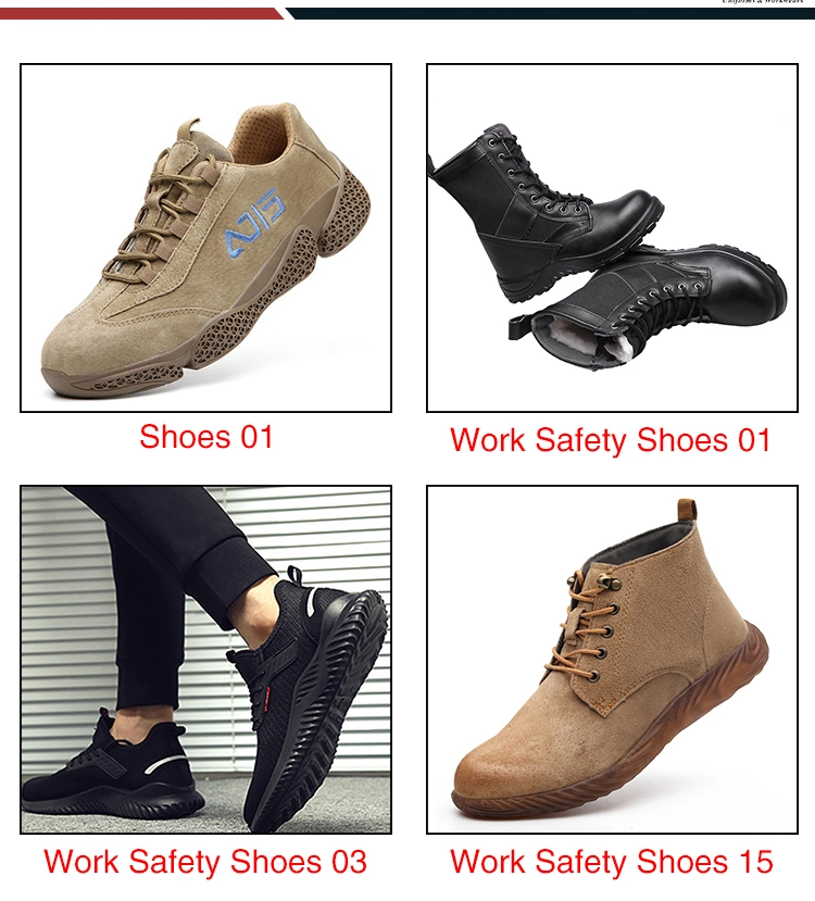 15 Years Factory Sport Non Slip Work Industrial Men&prime;s Safety Shoes