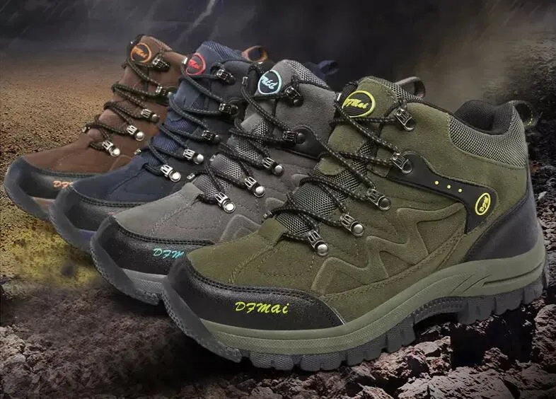 Outdoor Hiking Boots Hiking Footwear Mountain Climbing Boots Hiking Waterproof Sneaker Shoes for Men and Women (845)