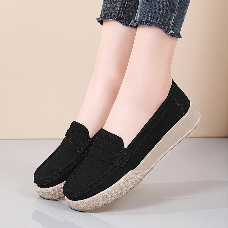 Dignified Cozy Casual Shoes Women Fashion Shoe Flats Platform Shoes Woman Dress Loafers