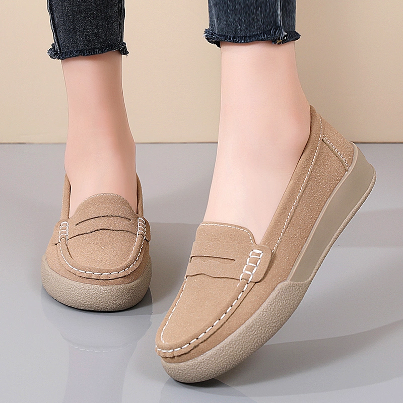 Dignified Cozy Casual Shoes Women Fashion Shoe Flats Platform Shoes Woman Dress Loafers