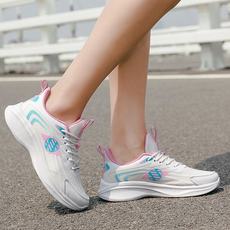 Women&prime; S Trendy Casual Sneakers Lightweight Breathable Oversized Running Shoes