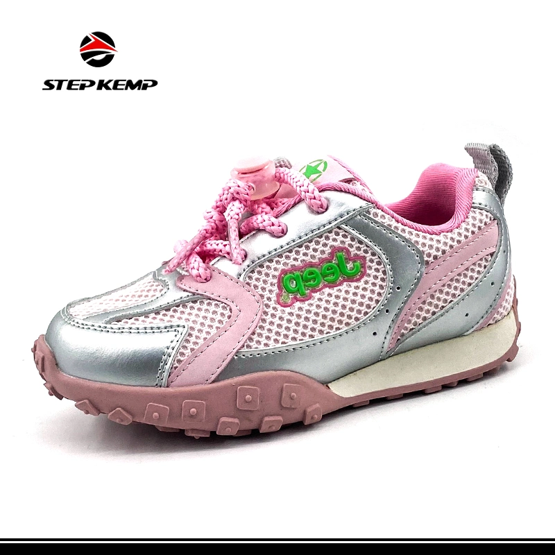 Spring/Autumn Children Outdoor Walking Velcro Breathable Girls Casual Shoes Ex-24c3006