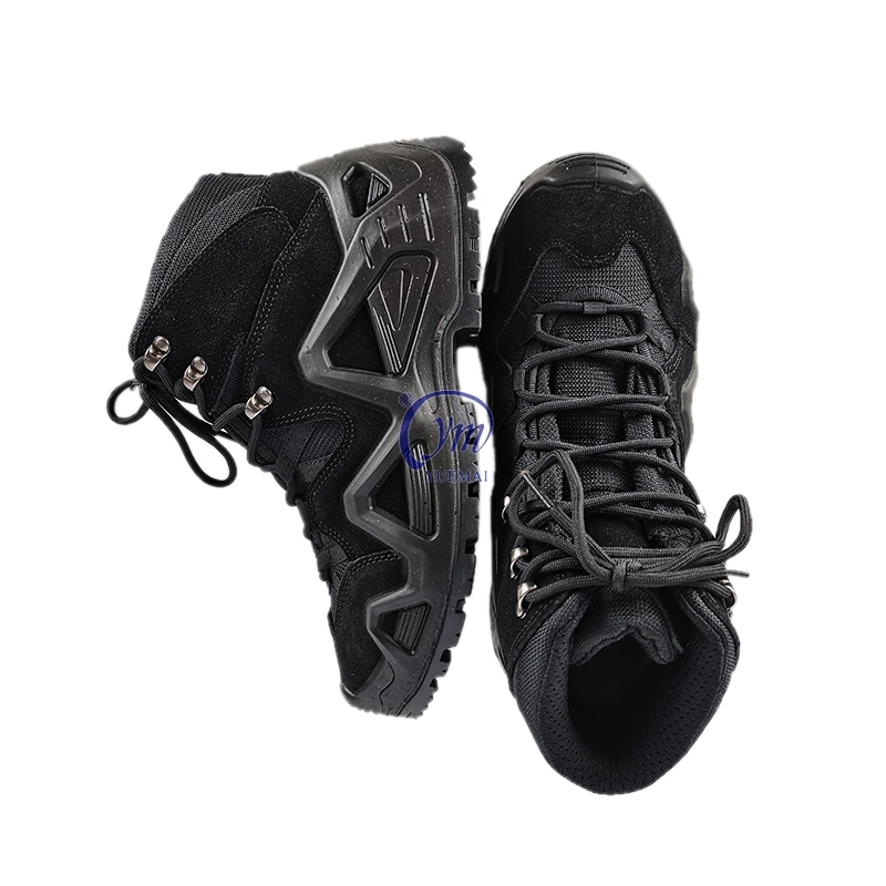 Wholesale Men Leather Boots Hiking Shoes Trekking Outdoor Waterproof Hiking Boots Sport Camping Climbing Mountain Shoes